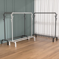 Simple Folding Clothes Drying Rack for Balcony, Household Use, Bedroom, Foldable Clothes Hanger