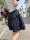 
La Chapelle high waist skirt for women, slimming 2025 new summer thin cool breathable five-point skirt short skirt