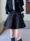 La Chapelle short skirt for women in spring and autumn 2025 new versatile trousers skirt small fragrance style slim short skirt
