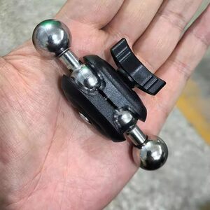 
17mm ball head to 1/4 interface universal pea pod replacement gimbal tripod accessories mobile phone bracket adapter