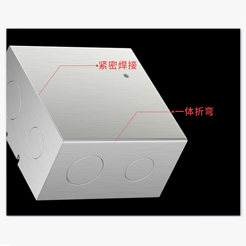 Stainless Steel 10x10 Bottom Box Ground Socket | Conventional Universal ...