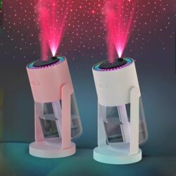 Starry Sky Projection Humidifier USB Ultrasonic Car Air Humidifier Home Bedroom Hydration Atomizer