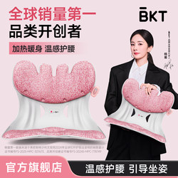 Bkt Heated Waist Support Cushion Ergonomic Chair Backrest Office Support Official Flagship Store
