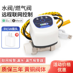 Shuixiang Has Integrated with Mijia's Water Leakage Protection Smart Valve, Water Immersion Guard, and Gas Alarm, Which Automatically Shuts Off the Water Valve When an Alarm Is Triggered