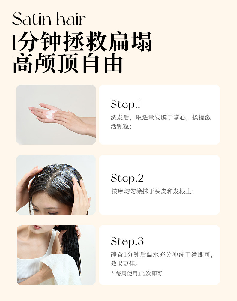 ゴツコラケラチンリペアヘアマスク - 栄養とふわふわ - グリーンフィルム