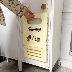 [Have Goods] Household Folding Dirty Clothes Basket Telescopic Bathroom Storage Basket Wall-Mounted Dirty Clothes Toy Storage Basket