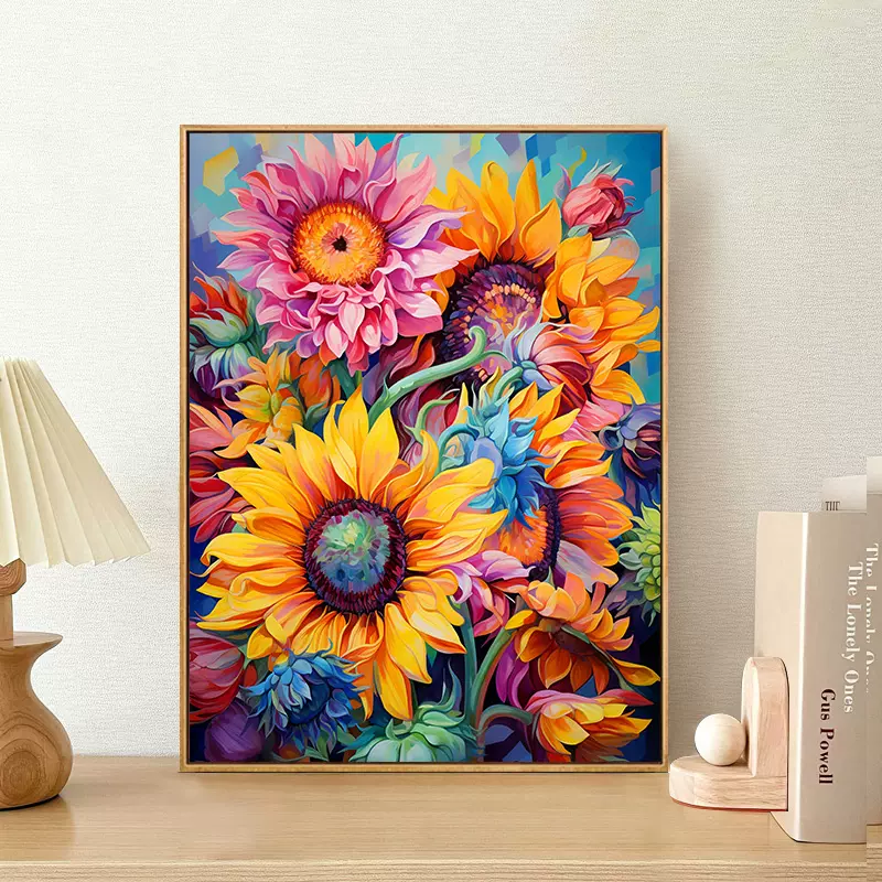 花束 油彩画 Kairan 花束 油彩画 Kairan