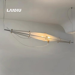 Singchan Chen Xingyu Creative Art Space Chandelier Living Room Industrial Style Chandelier Designer Dining Room Lamp