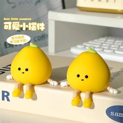 Cute Desktop Ornaments 2025 New High-Quality Hanging Doll for Girls' Bedroom and Office Healing Decoration