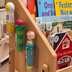 Children's Learning Reading Pen Storage Rack, Universal for Students, Study Room, Dormitory, Desktop Organizer, Wall-Mounted, No Drilling Required