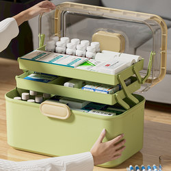 Medicine Box for Home Use, Household Medicine Storage Box, Art Student Tool Box, Large Capacity Medicine Box, Medical Box