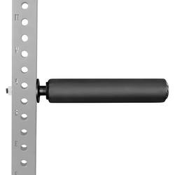 Squat Rack Split-Leg Squat Trainer with Rear Leg Elevation, Leg Curl, Leg Press, Foam Roller, Gym Squat Bench Press Accessory