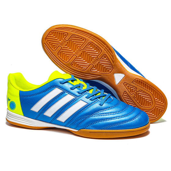 
Indoor five-a-side football shoes flat IC teenagers training students competition beef tendon soles hard man grass grass football shoes