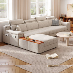 Two-Seater Ruixue Chenille Fabric Sofa, Suitable for Large and Small Apartments, Simple Modern Style, Removable and Washable, for Living Room, Home, Bedroom, Straight-Line Design