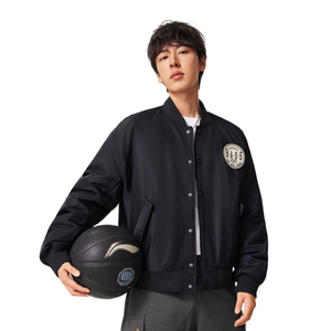 
Li Ning Men's Jacket 2026 Spring New Anti-Wu Series Loose Fashion Cardigan Jacket AJMW007