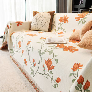 
Chenille sofa cover cloth all seasons universal all-inclusive sofa cover cover cat scratch cover blanket dustproof and anti-slip sofa towel