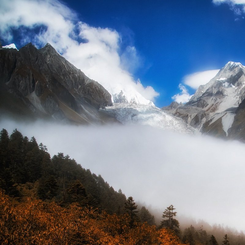 川西+云南7天海螺沟/四姑娘山稻城亚丁梅里雪山丽江独立私家小团