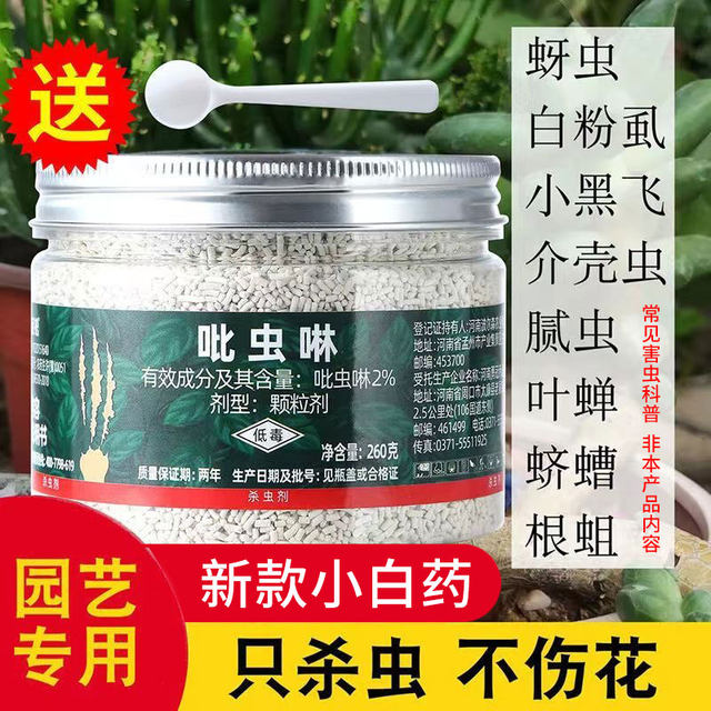 Dr. Huacao's imidacloprid small white drug insecticide special insecticide scale insect succulent plant soil insecticide