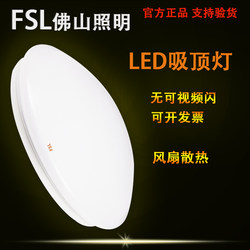 Fsl Foshan Lighting Led Ceiling Light, Bread-Shaped, All-White, for Corridors, Aisles, Bedrooms, Room Light Panel, Bright Light, Acrylic