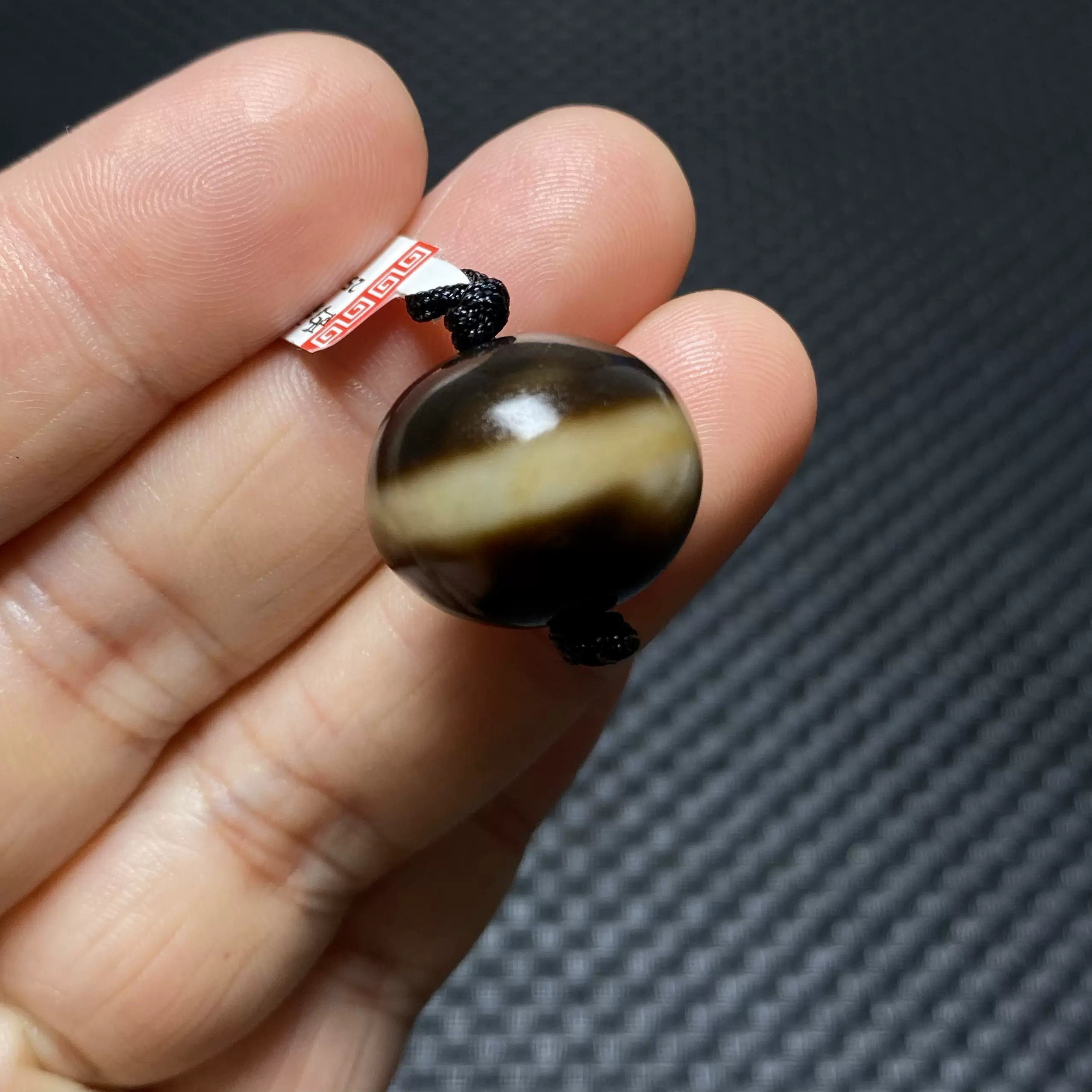 超希少良品天珠‼️紅朱砂金剛星辰佛二眼（金剛星辰天地）天珠 金刚星辰二眼天珠天珠手串金刚杵天珠帮助平安、辟邪、招财、增强运势