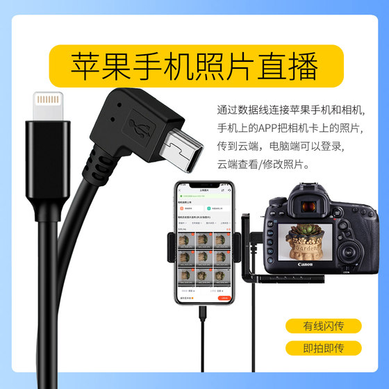 
Nikon Camera D4 D3 D3S D3X D300S D90 D600 Photo Cloud Live OTG Data Cable