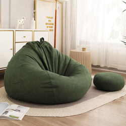 Suede Lazy Sofa, Can Lie down and Sleep, Epp Particle Bean Bag, Single Person Living Room Tatami, Bedroom Leisure Recliner