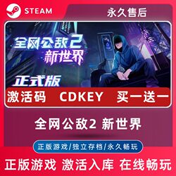 Public Enemy 2: New World Steam Official Game Global Region Activation Code Cdkey with All Dlc Updates