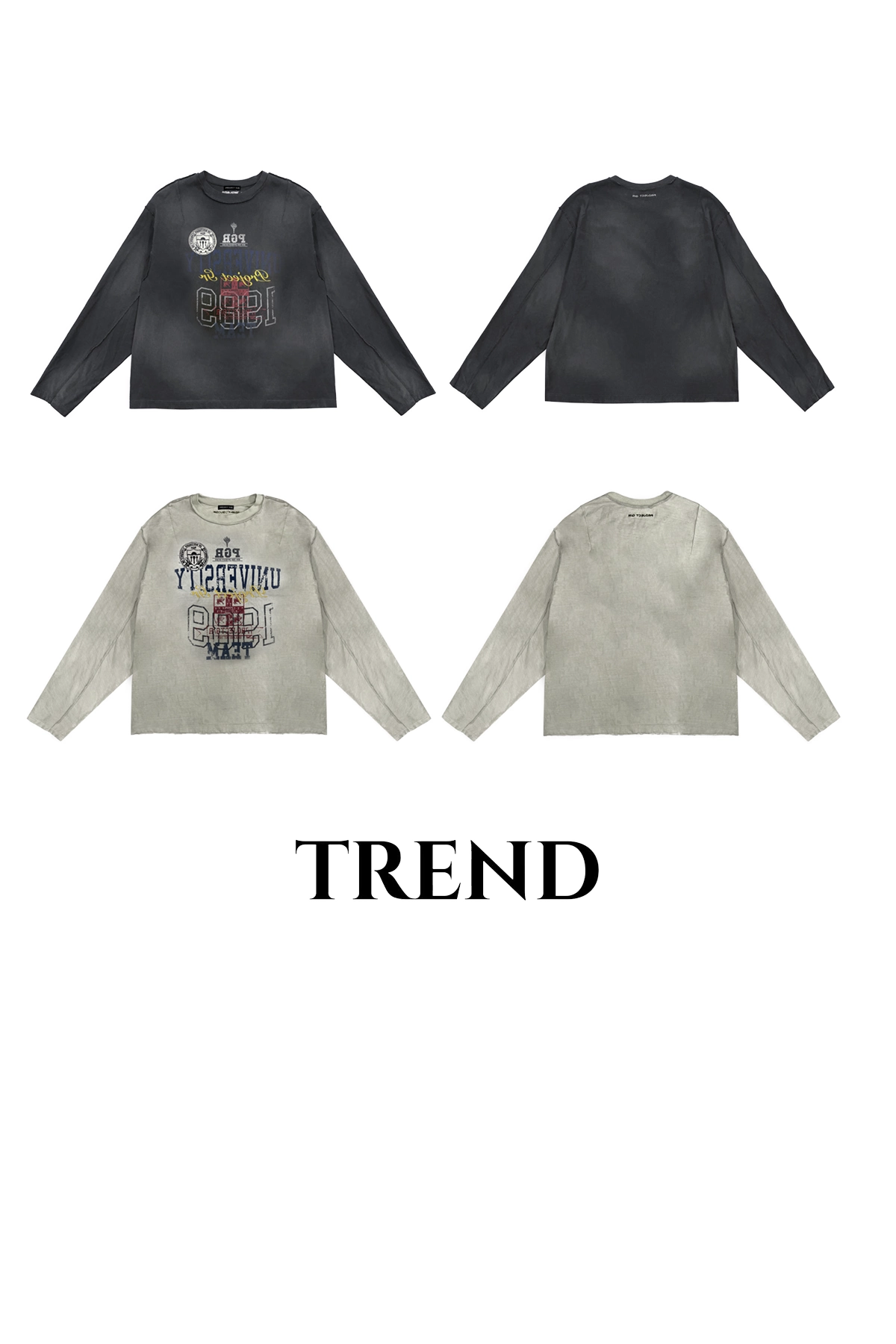 project g/r durag t-shirt 24aw ロンT VTG × TTGD POP LONG TEE – VOLK