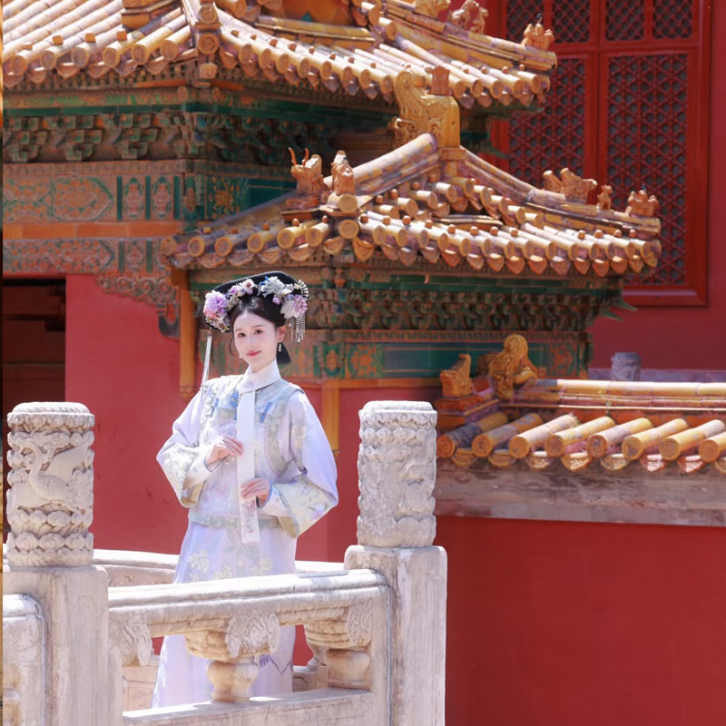 不早起住二环5钻希尔顿9人小团北京旅游4天3晚跟团游故宫长城升旗