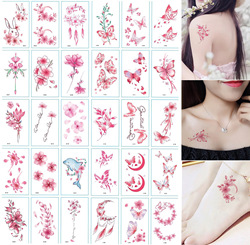 Adesivi Per Tatuaggi Floreali | Adesivi Per Sopracciglia Hanfu | Adesivi Per Stampa Sulla Fronte Di Costumi Antichi Cinesi | Farfalla Inglese Bellissimi Adesivi Sulla Fronte