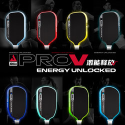 Joola Prov Pickleball Racket Carbon Fiber 5Th Generation Kinetic Energy Frame Dual-Certified Professional Pickleball
