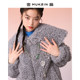 Secret fan astrology park, high-end custom loose and versatile circle wool warm jacket design top
