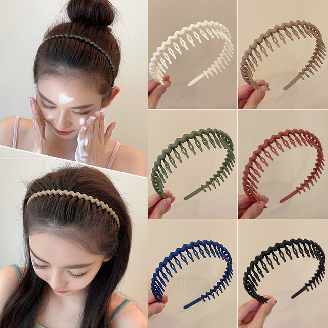 Special for face washing, teeth-resistant and non-slip makeup hair band for women's 2025 new hair pressure hair band hairpin headwear