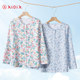 HIOIH middle-aged and elderly pure cotton cardigan female mother large size loose cardigan long sleeve grandma wearing casual tops

