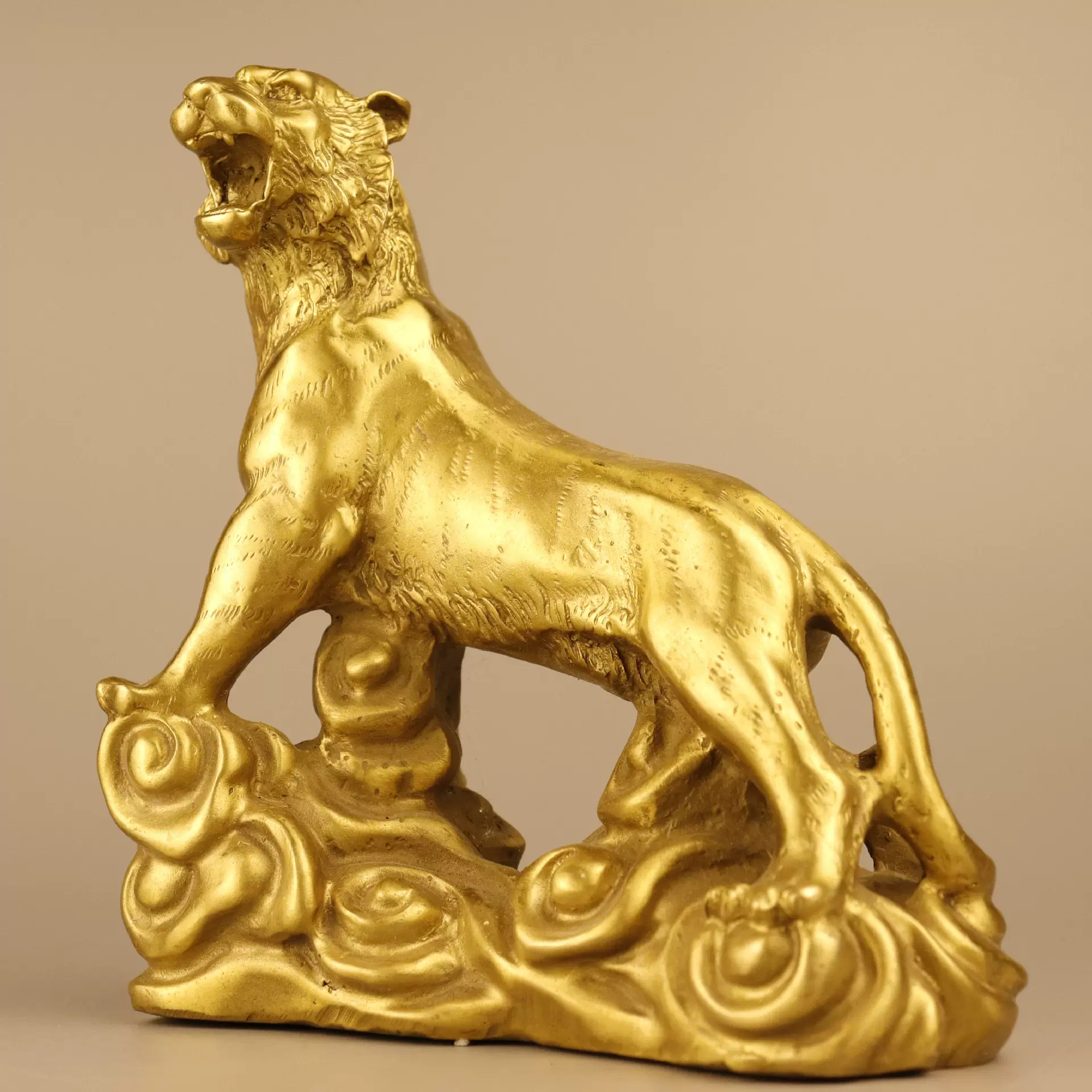 ◎【常雲作古銅虎置物】◎