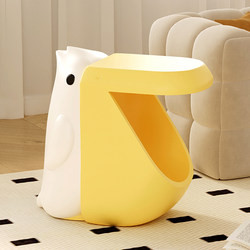 Pelican Creative Side Table Living Room Decoration Floor-Standing Storage Cartoon Snack Rack Cute Coffee Table Quirky Furniture