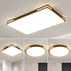 Guangdong Zhongshan Lighting Collection 2025 New Model Led Super Bright Living Room Ceiling Light Main Light Modern Simple Factory Direct Sale