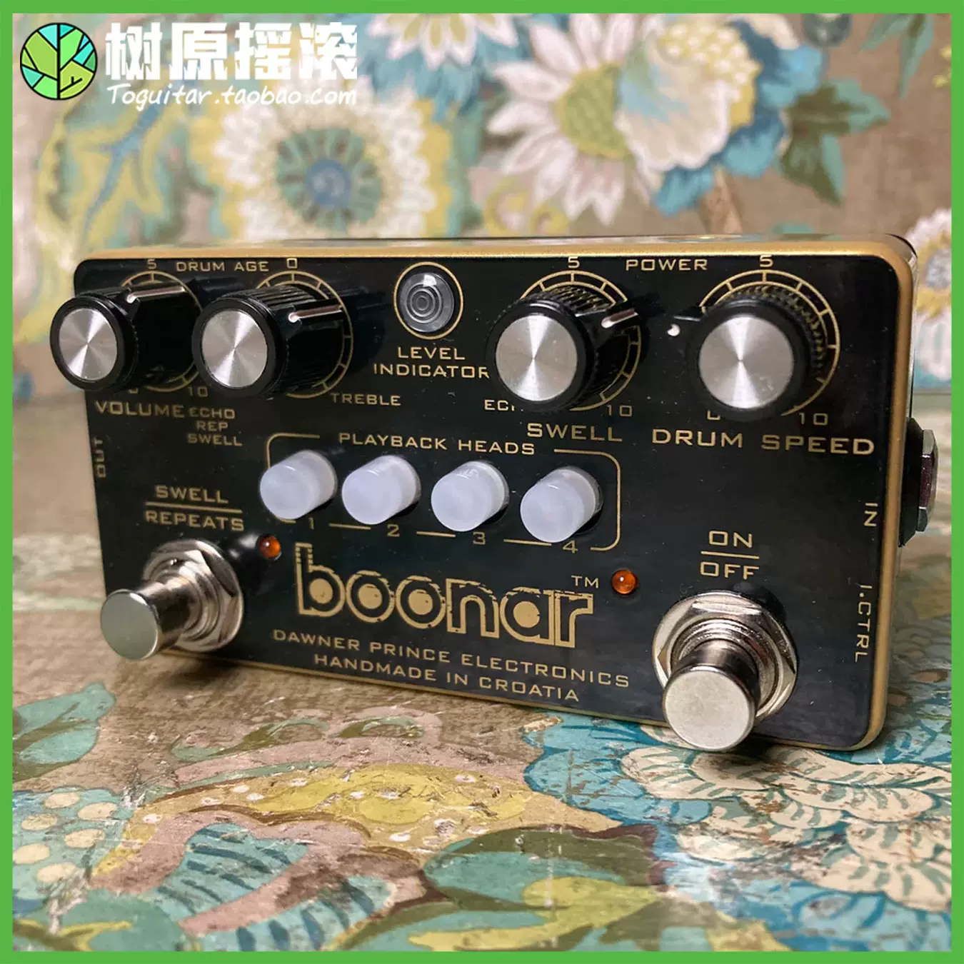 树原摇滚Dawner prince Boonar 模拟延时delay Pulse 单块效果器-Taobao