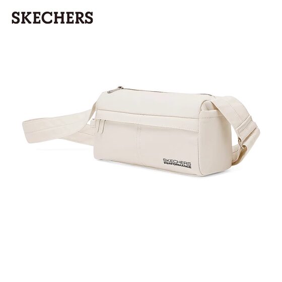 
Skechers Skechers Men and Women's Sex Casual Sports Waist Bag Fashionable and Versatile One-Shoulder Crossbody Bag P125U006