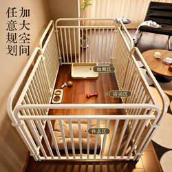 Dog Fence, Dog Cage, Indoor Small and Medium-Sized Dogs, Large Dogs, Pet Fence, Free Combination, Isolation, Toilet Training Dog Cage