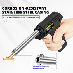 German Japanese Imported Technical Plastic Parts Repair Tools Flat Head Electric Soldering Iron Welding Repair Set Car Protection