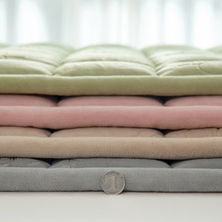 Thickened Milk Velvet Mattress 1.5m Household Mattress Soft Pad Dormitory Winter Warm Bedding Blanket Bed Cover Machine Washable