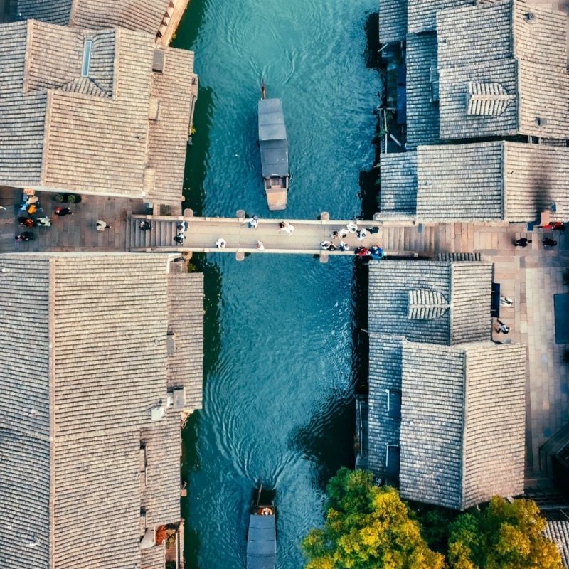 苏杭西塘夜景+乌镇东栅+木渎三古镇枫桥三日游纯玩(经典苏杭)