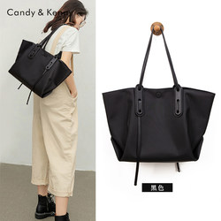 Official Website Candy&Keny Fashionable and Simple Tote Bag for Women 2025 New Large-Capacity Oxford Cloth Shoulder Bag