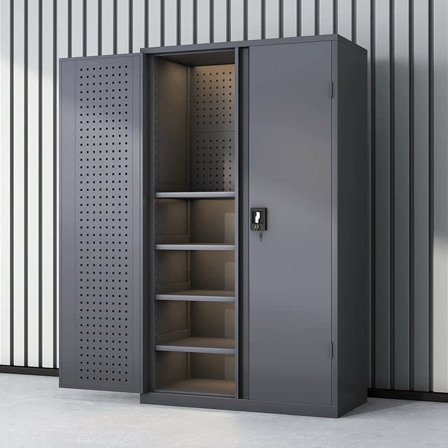 Tool Cabinet Hardware Iron Cabinet Heavy Duty Storage Cabinet Factory Auto Repair Car Stop Garage Storage Thickened Drawer Cabinet