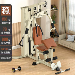 Single-Station Comprehensive Training Machine, Home-Use Comprehensive Training Equipment, Chest and Back Muscle Home Multi-Functional Exercise Equipment