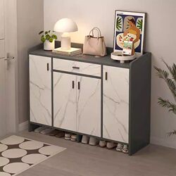 Shoe Cabinet and Storage Cabinet Integrated Two-In-One New Model 2024 Hot-Selling Entryway Cabinet for Home Entrance and Elevator Lobby Shoe Rack