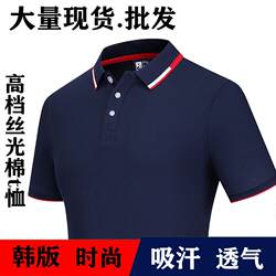 Cooling Sensation Men's Short-Sleeved T-Shirt, Men's Polo Shirt, Workwear, Embroidered, Breathable, Sweat-Absorbent, Advertising Shirt, Cultural Shirt, Printed Text P