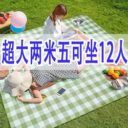 Outdoor Picnic Mat, Thickened, Waterproof, Portable for Camping, Moisture-Proof Mat, Suitable for Spring Outings and Beach, Foldable Ground Mat