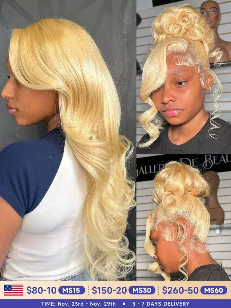 Honey blonde hotsell 360 wig